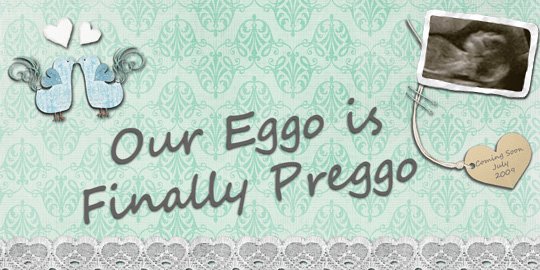 Our Eggo is Finally Preggo!