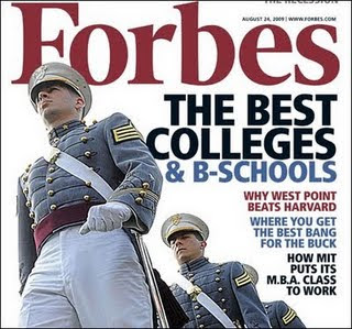 Forbes College Rankings