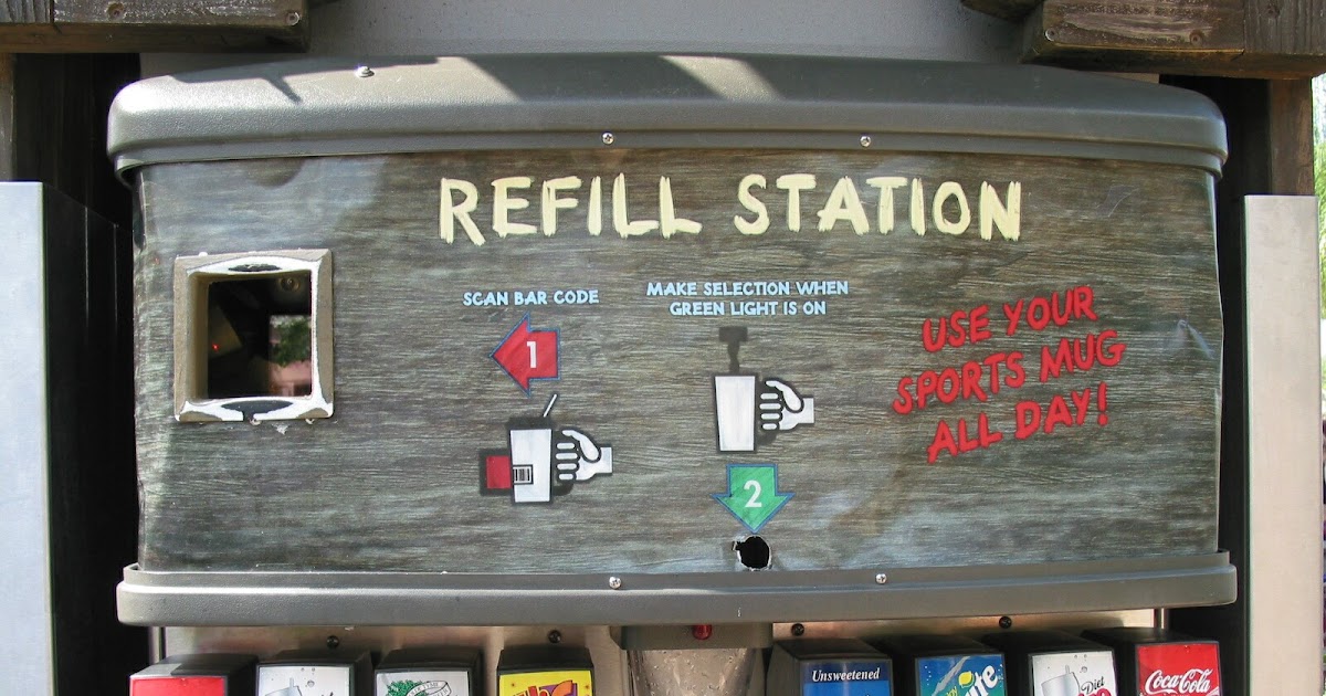 Orlando Water Parks Refill Stations at Disney
