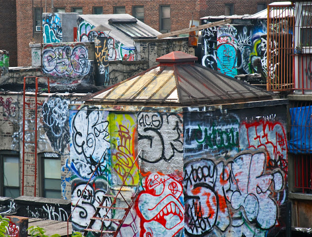 Transportation Hub Subway Cars Tagged With Graffiti Brazen