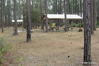 Group camping area.