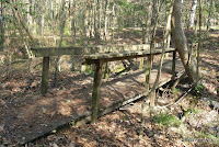 Bridge before the intersection with the Central Loop. Turn right after crossing the bridge.