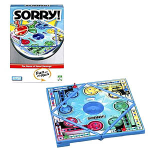 travel size sorry game 1 00 at walmart or target by price matching travel size games