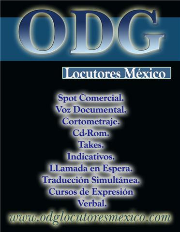 ODG - locutores México