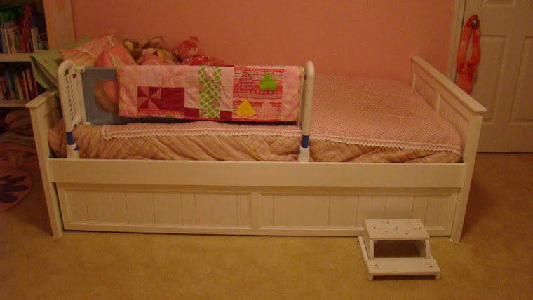 Laynie's Room - Big Girl Bed!