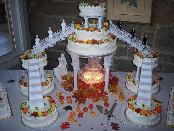 Cygnus Wedding Crafts: Amazing Home-made Wedding Cake!
