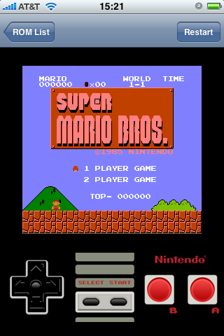 Random Stuff: Super Mario Bros On the iPhone? YEAH.