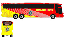 TENENTE CORONEL SÉRGIO GOMES CRIA LAYOUT DO NOVO ÔNIBUS DO CORPO DE BOMBEIROS