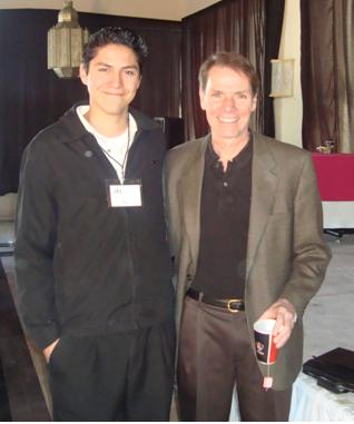 Roy Lafuente con Robert Dilts en Guadalajara, Jalisco.