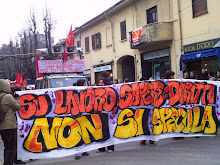 RHO (MI) 28.11.09 Manifestazione per il lavoro contro licenziamenti e speculazione edilizia