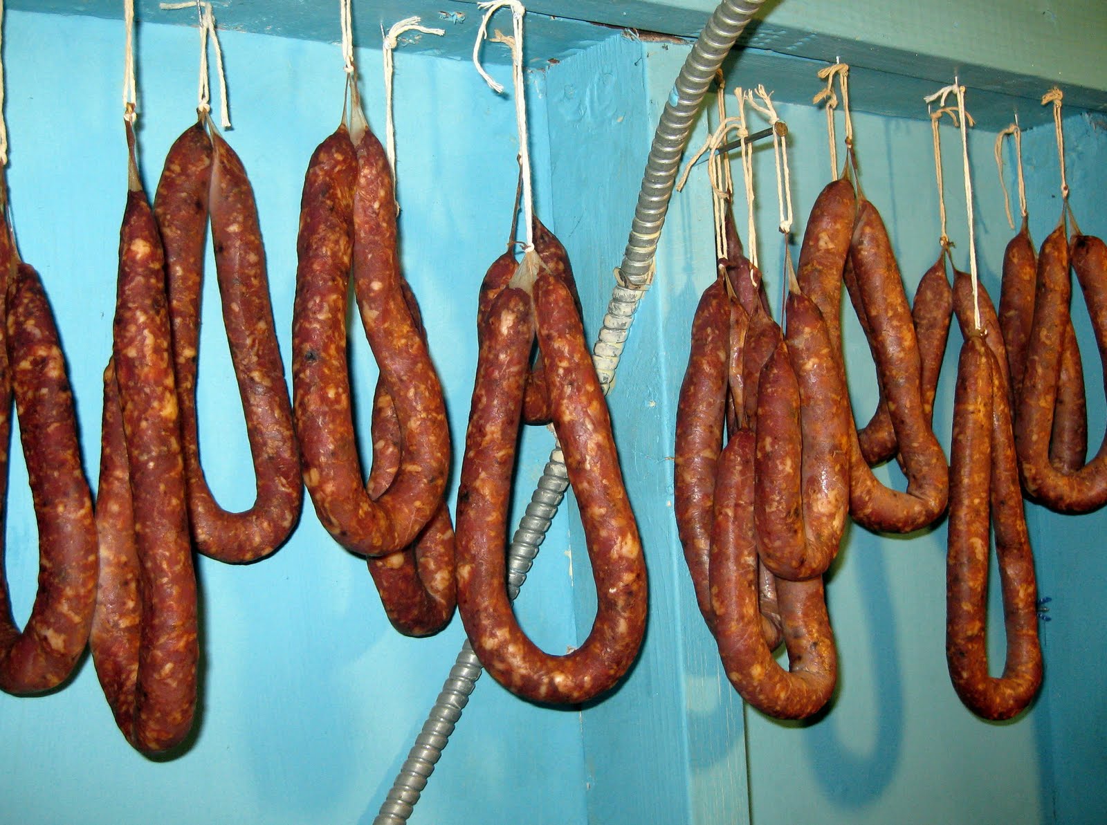Everett Cellars Dry Cured Chorizo and Landjaegers