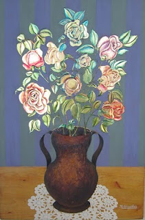 Dibujos, acuarelas, óleos, acrílicos, carbón, dorados, escultura, etc