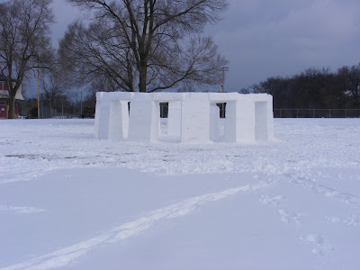 Michigan Stonehenge