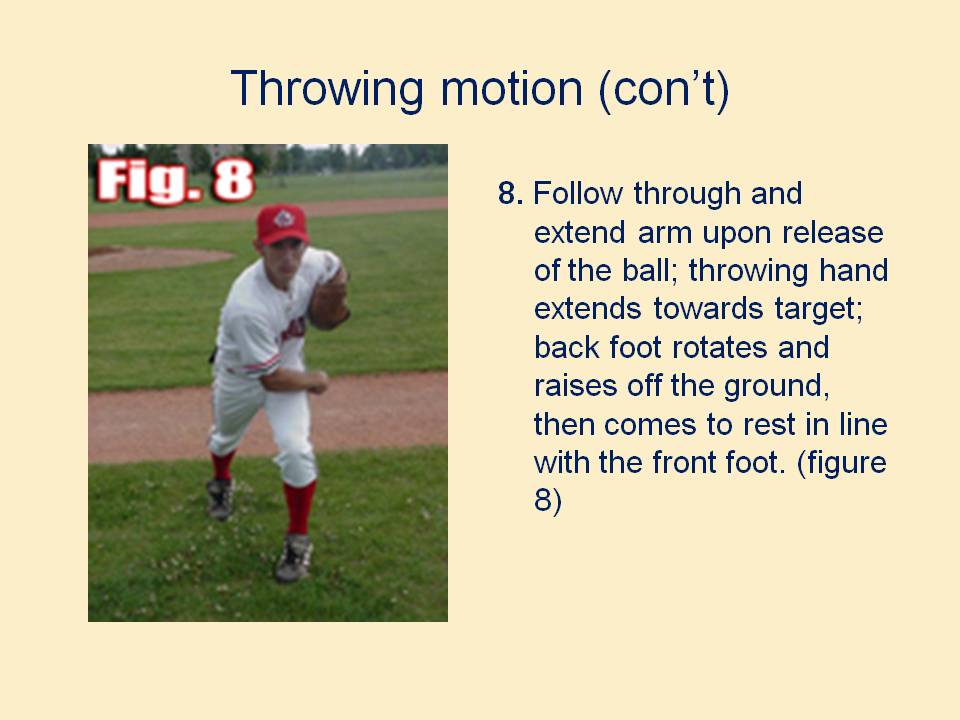 Rod on the Rock The Mechanics of Throwing a Baseball Accurately