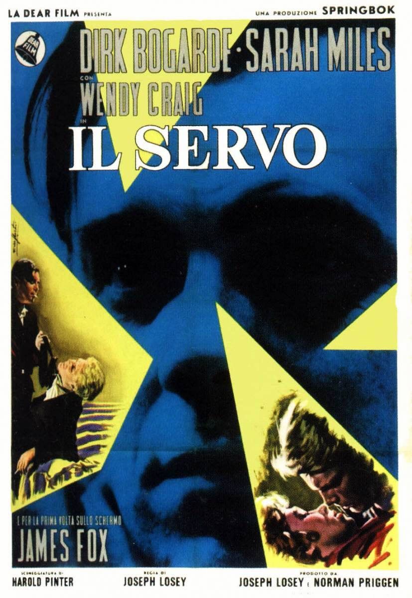 MOVIE POSTERS THE SERVANT (1963)