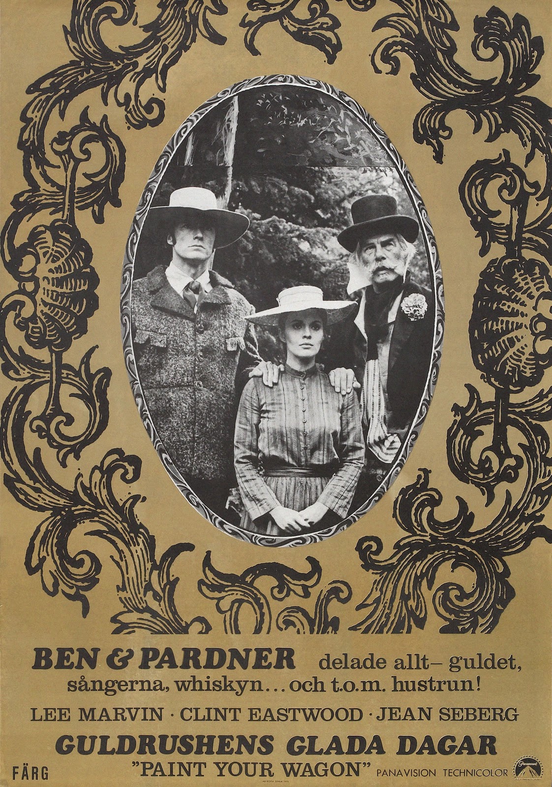 MOVIE POSTERS PAINT YOUR WAGON (1969)