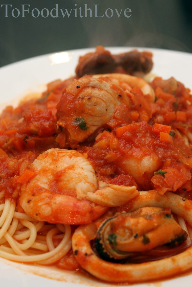To Food with Love Easy Spaghetti Marinara