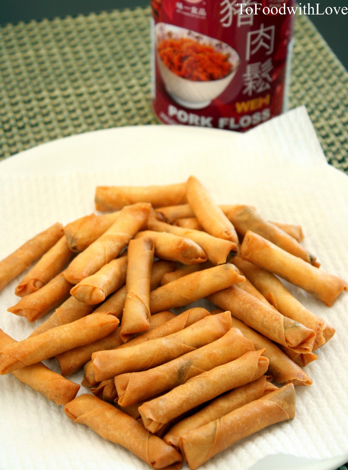 To Food with Love Mini Shrimp and Pork Floss Rolls