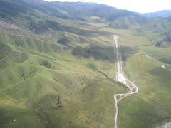 Aeropuerto, vista desde Helicóptero.