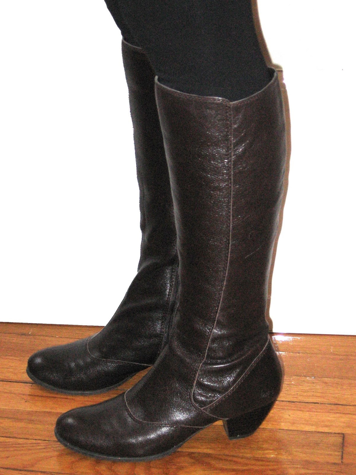 Red Wool Coat These Boots are made for Walking