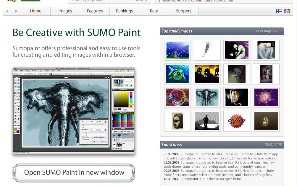 Sitios  y Programas Sumopaint