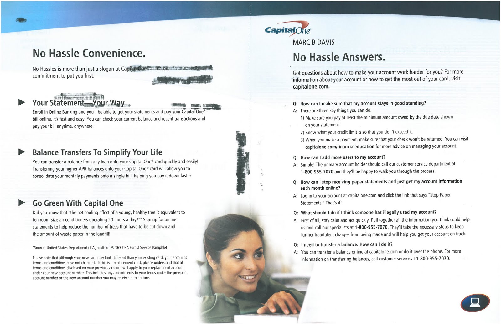 Mail That Fails: Capital One: What's in my wallet? Information I did not request.