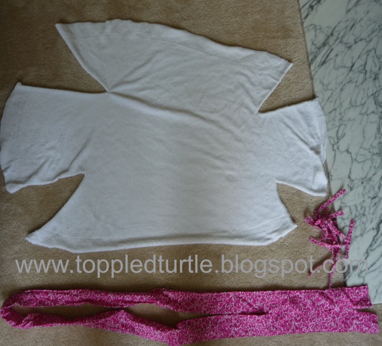 Toppled Turtle Repurposing From Moses Basket Bedding to Lovey (Tutorial)