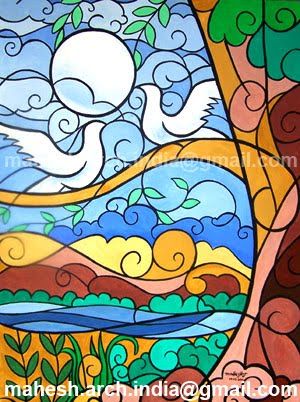 lovebirds-acrylic-18"x24"
