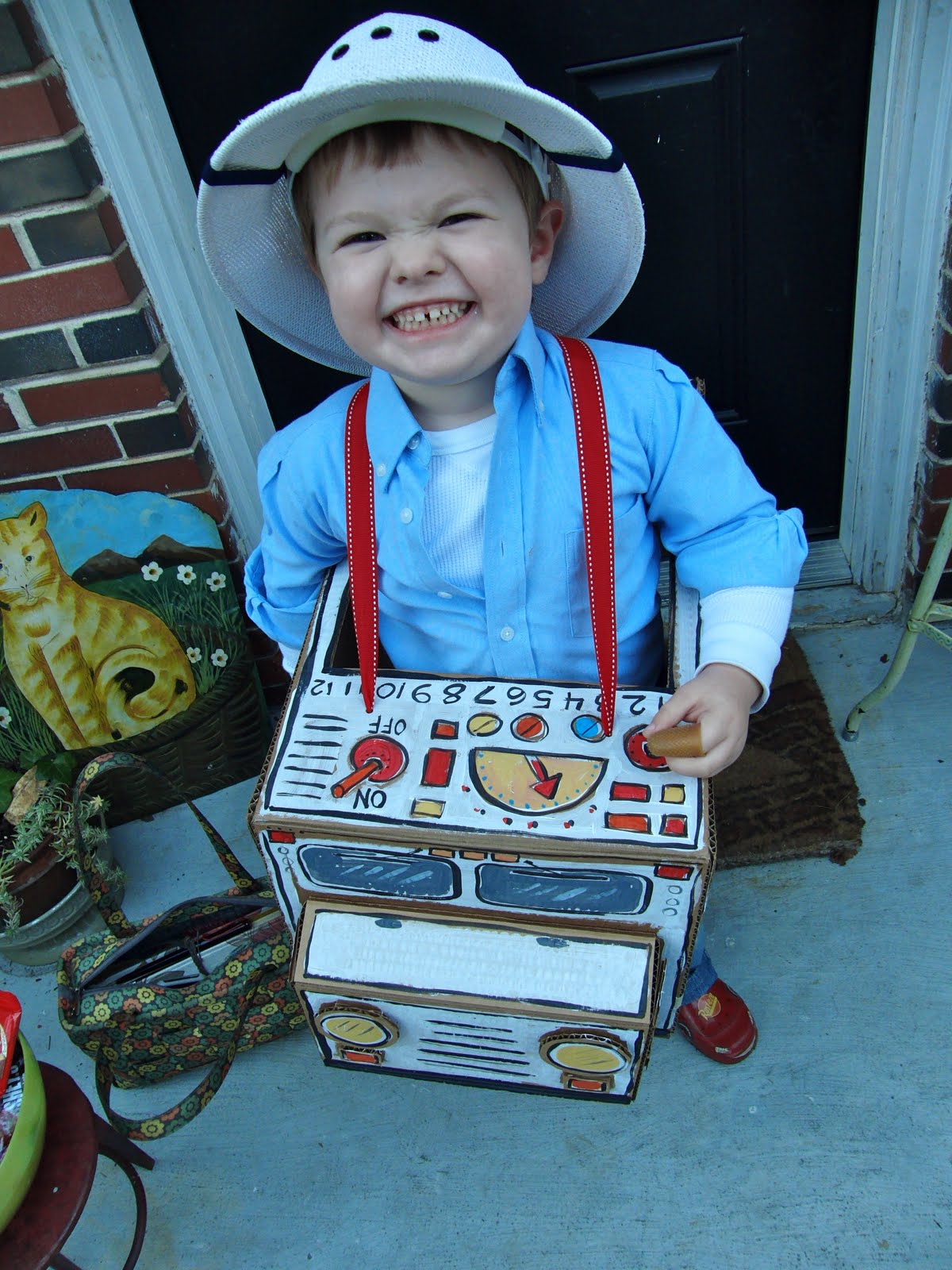 Anne Elser Mail Truck Costume