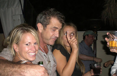 Mel Gibson at the bar in Malibu, the night he was arrested for drunk driving