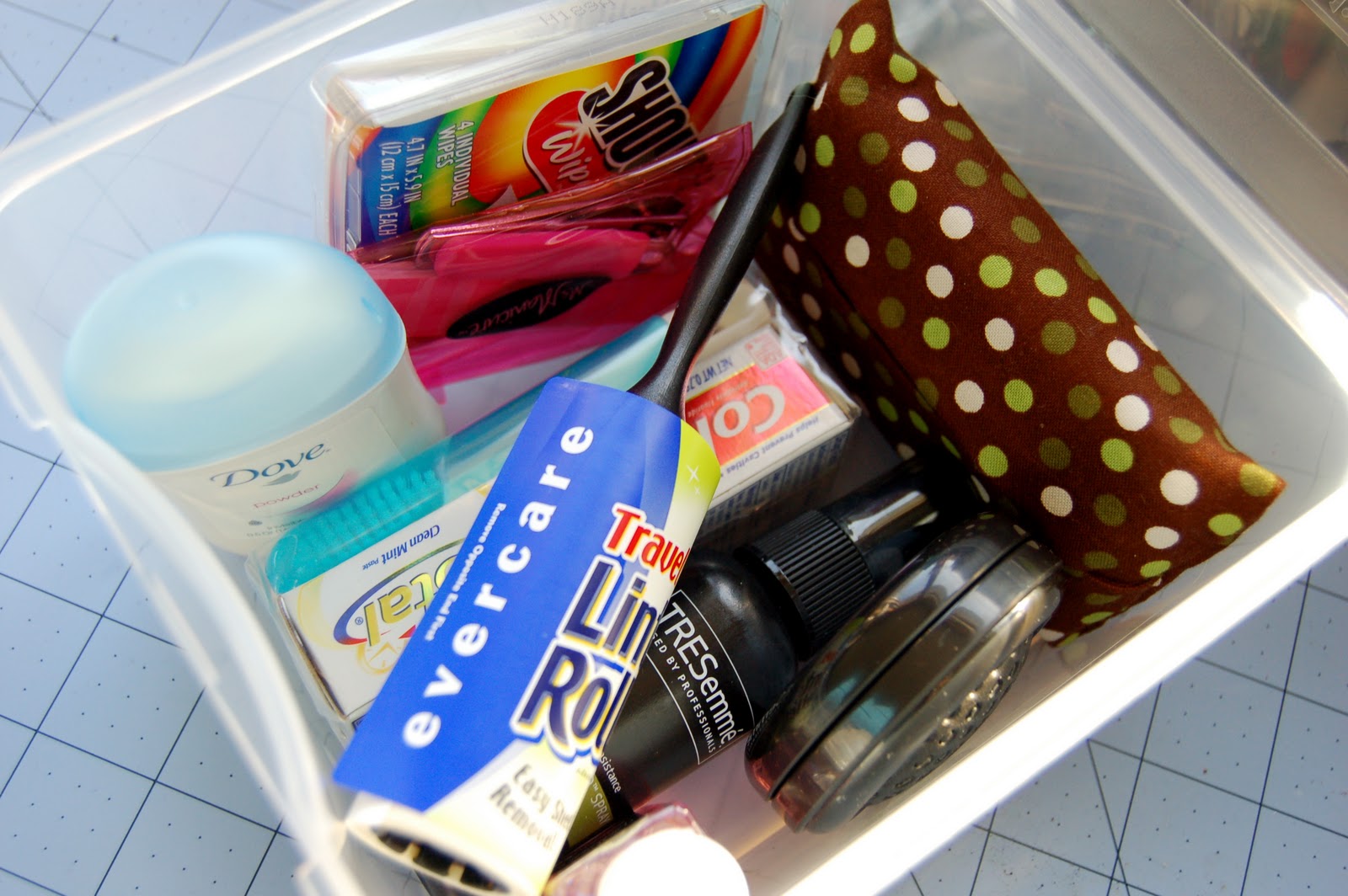 Crafty Teacher Lady Simple Gift Idea Desk Emergency Kit