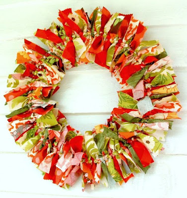 Rag Wreath