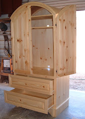Knotty Pine Armoire