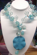 blue topaz and turquoise necklace