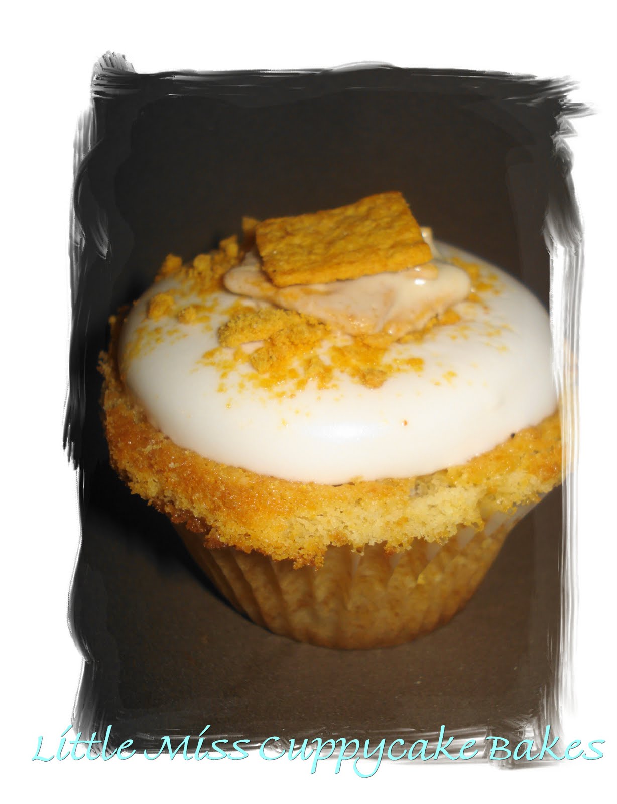 Dame Good Eats Golden Graham Cupcakes