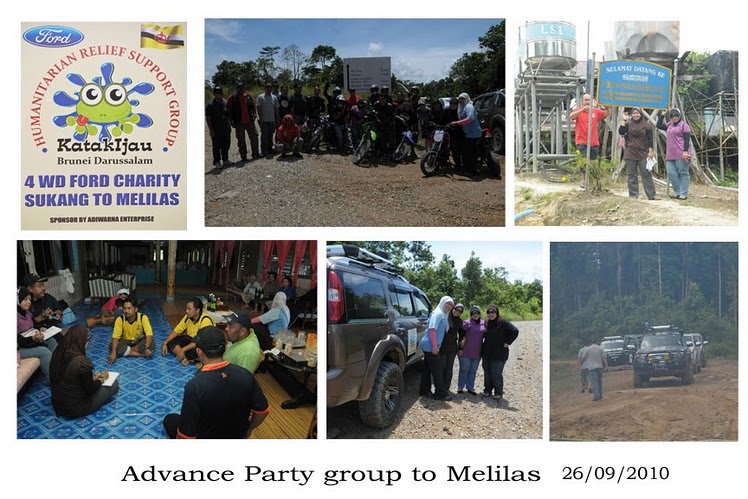 Advance Party group to Melilas