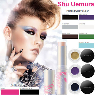 gothic makeup ideas. Shu Uemura Egerie Make-Up