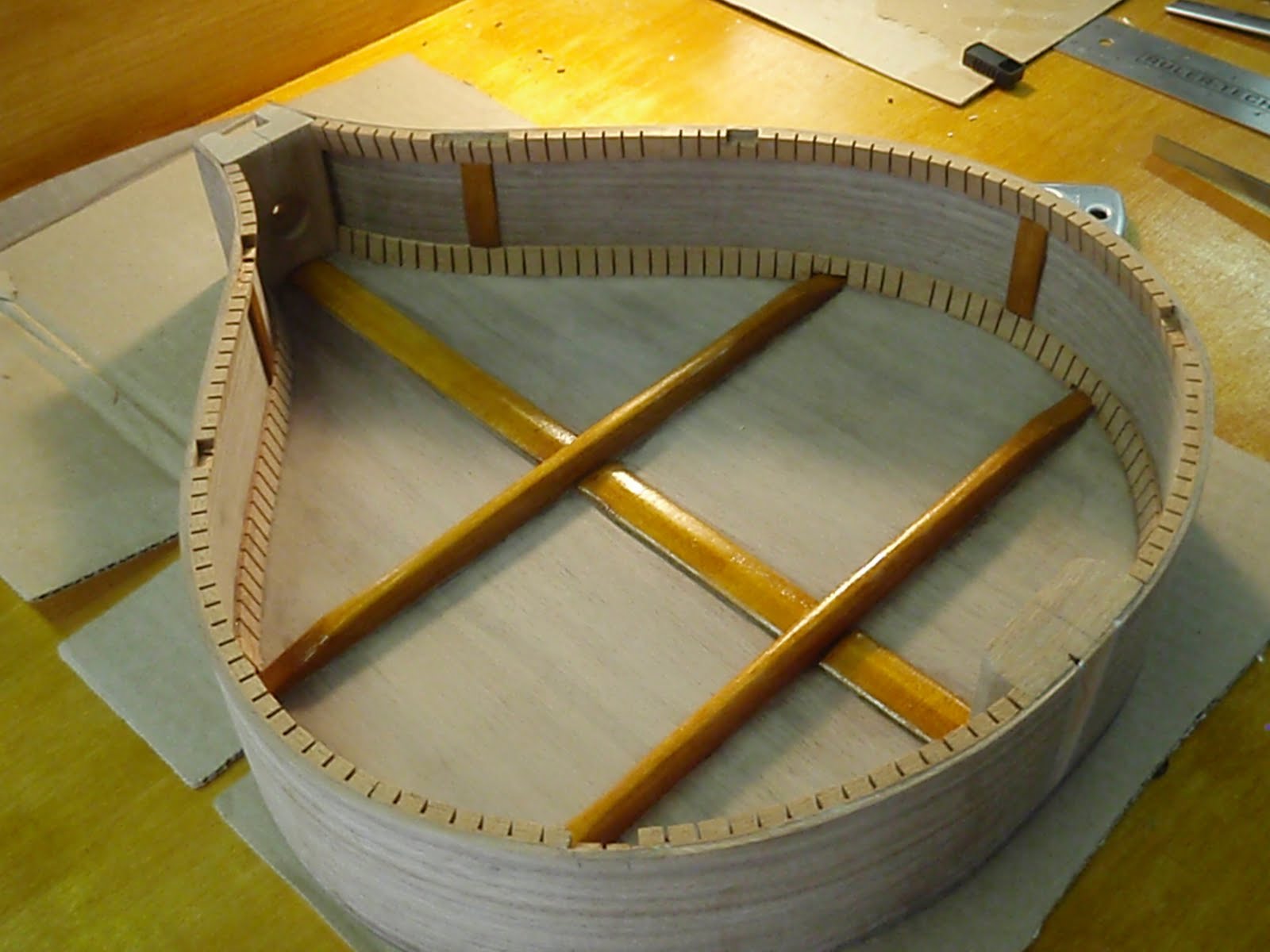 Northway Stringed Instruments Octave Mandolin Build, Part 6