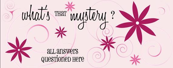 What's That Mystery?