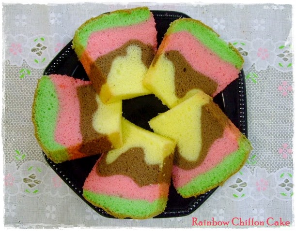 Tested &amp; Tasted Rainbow Chiffon Cake
