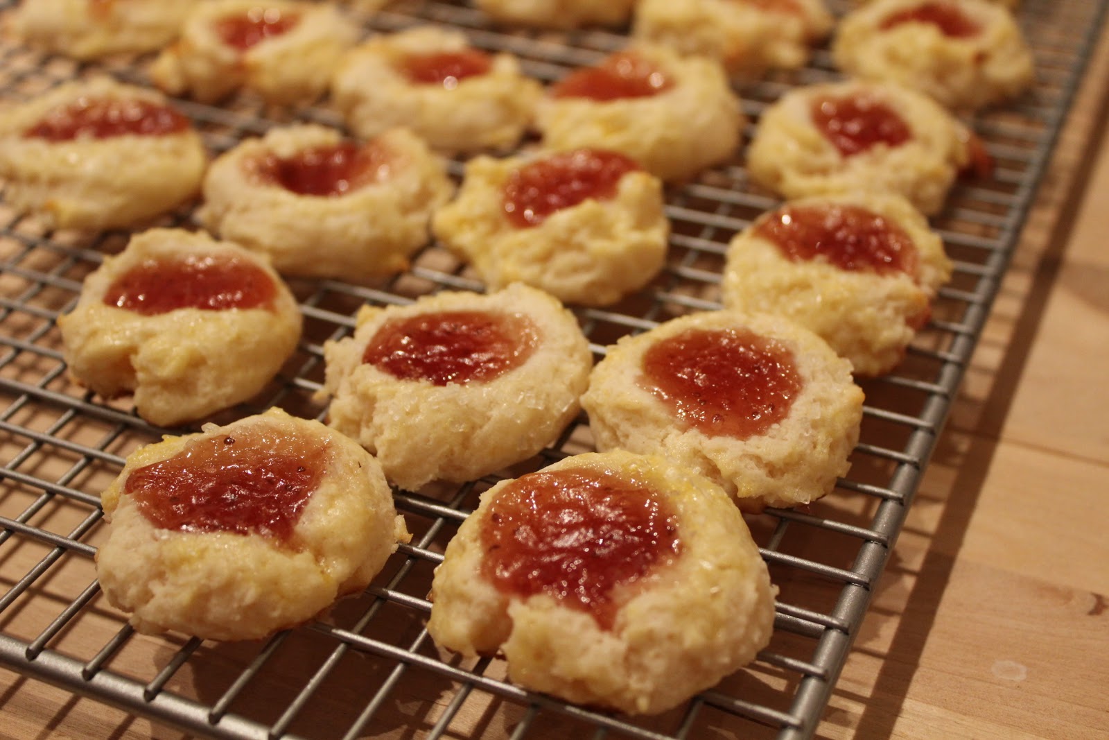 What's Up Cupcake? Sweet Treats Saturday Cream Cheese Thumbprint Cookies