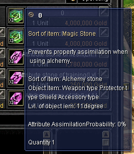 Assimilation Avoid Stone Alchemystone