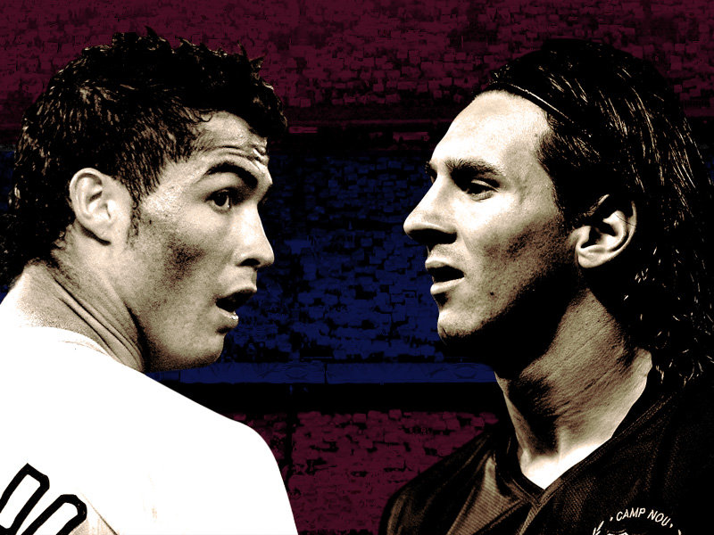 Ronaldo v Messi Messi 1 - Ronaldo 0