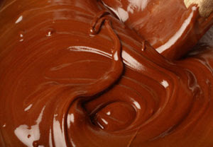 salsa de chocolate
