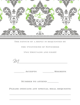 Wedding Invitation Design Amy Leo