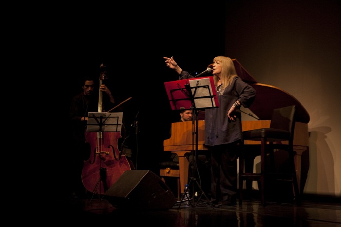 Dominique Grange à Ramallah