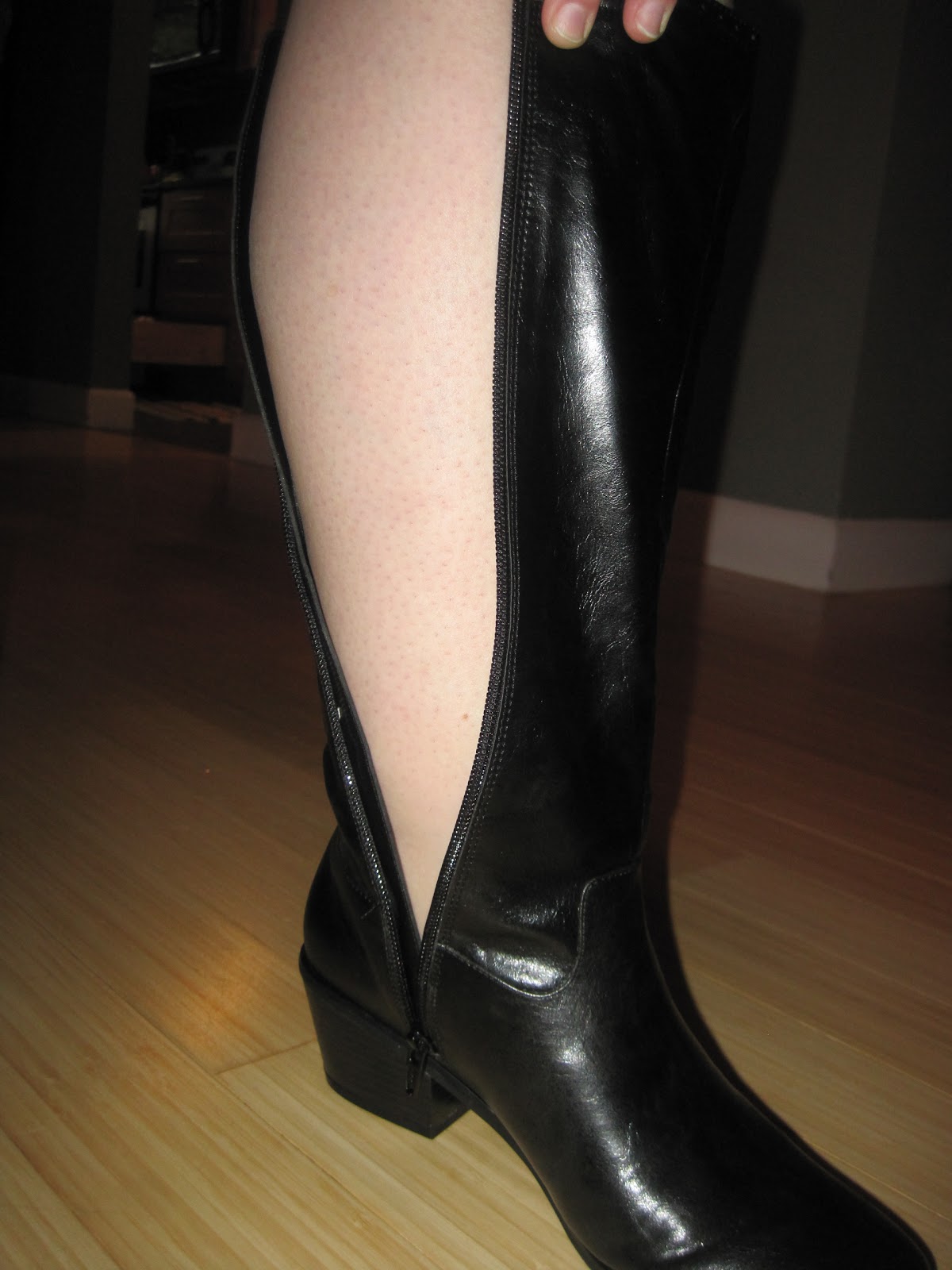 large calf boots