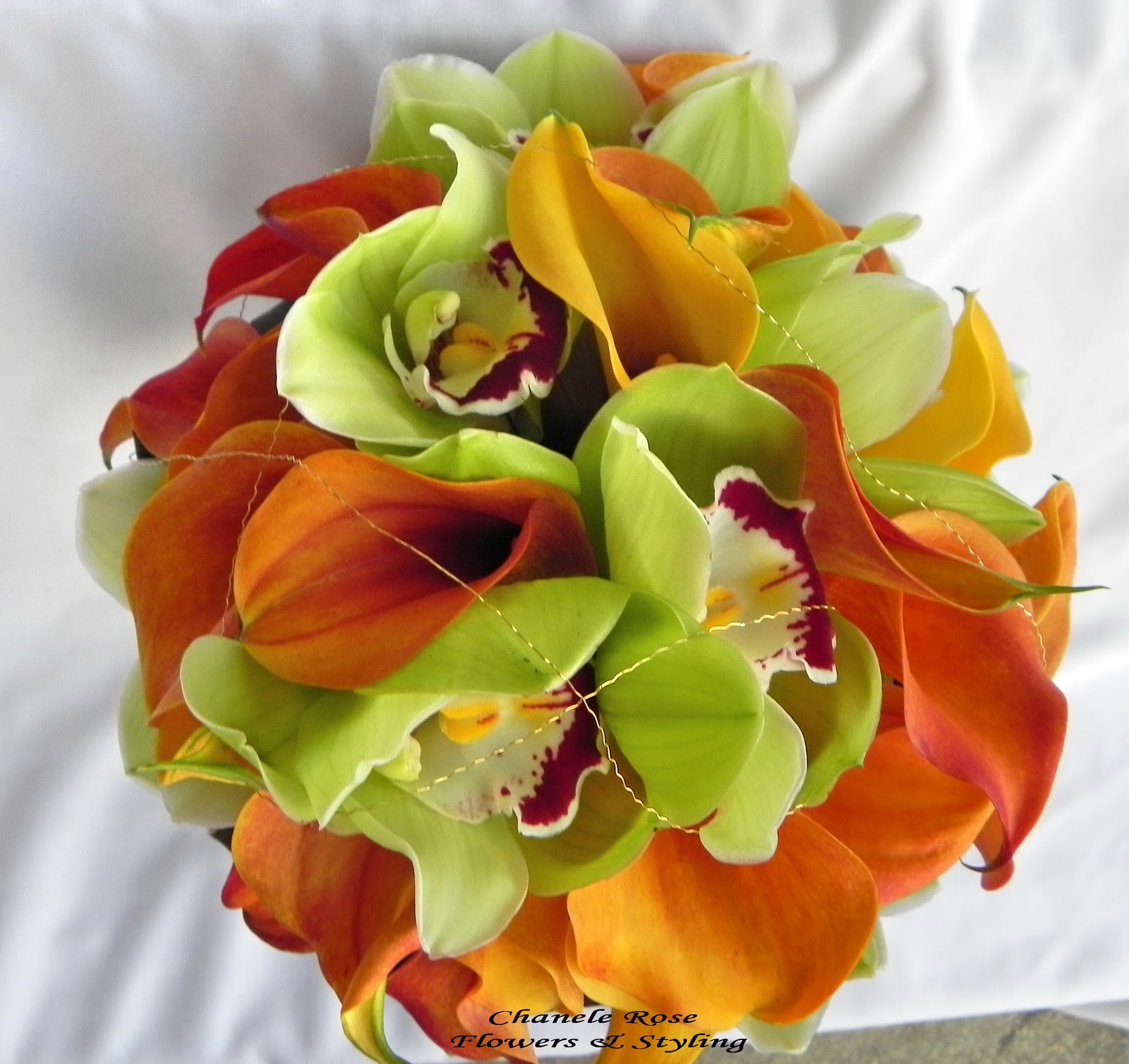 Chanele Rose Flowers Blog Sydney Wedding stylist & Florist Orange and