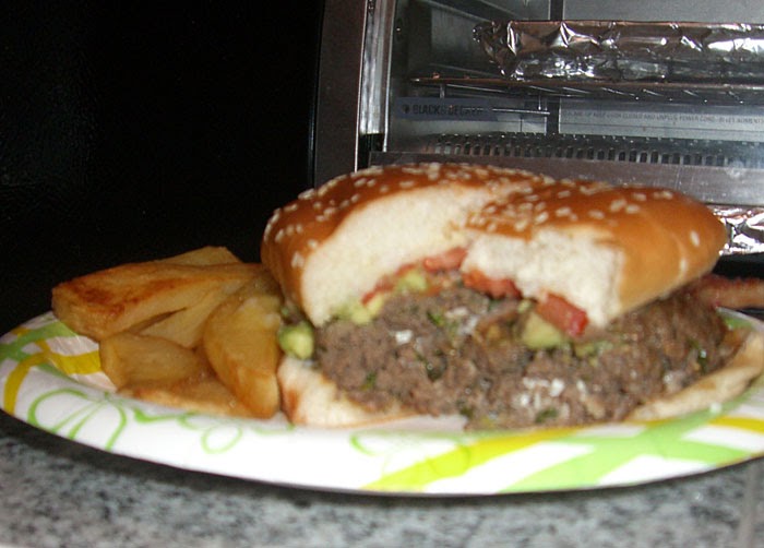 In the kitchen with Mel Cream Cheese Hamburger