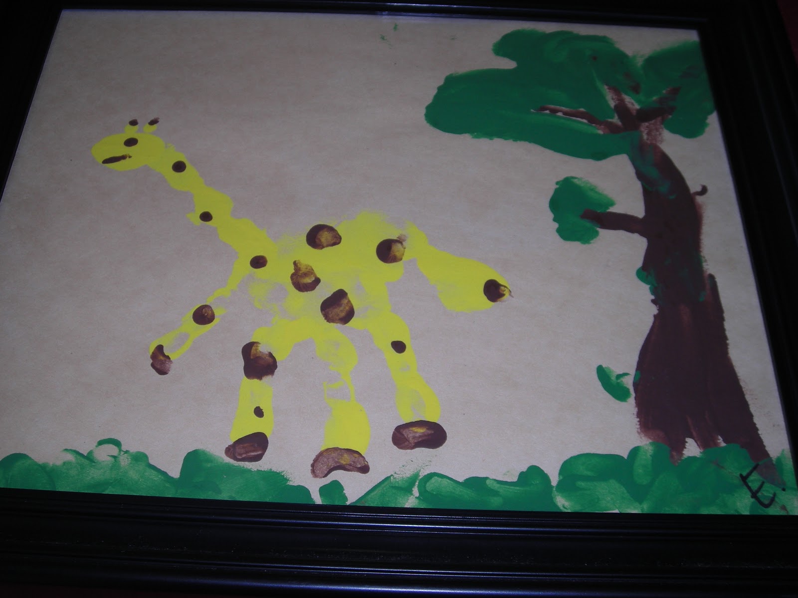 The Paisley Cupcake: Sweet Baby Handprints